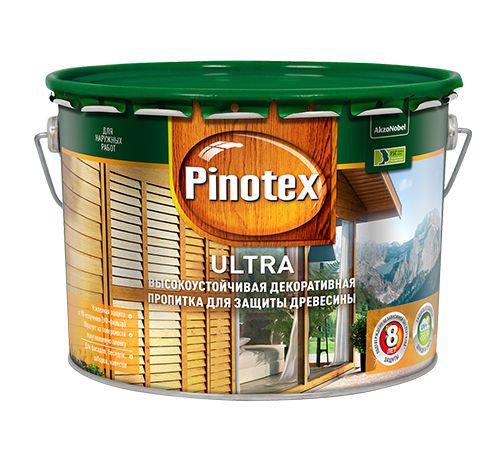 картинка Пропитка для древесины PINOTEX ULTRA (Пинотекс Ультра) от магазина Тендент